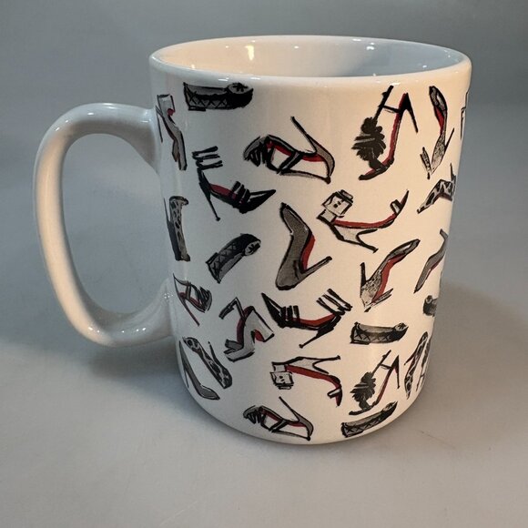 Bonnie Marcus High Heels Shoes Strappy Sandals Ceramic Mug 12 oz - Picture 2 of 7